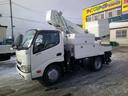 デュトロ ２トン　４ＷＤ　高所作業車　アイチＳＨ１１Ａ　１１メートル　電工仕様　２人乗りバケット　アワー２６１１ｈ（4枚目）