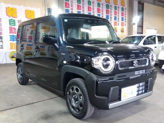 ハスラー ハイブリッドG 4WD 届出済未使用車 衝突軽減ブレーキ アイドリングストップ LED ABS プッシュスタート スマートキー オートライト シートヒーター 横滑り防止装置 サイドエアバッグ レーンアシスト(8枚目)