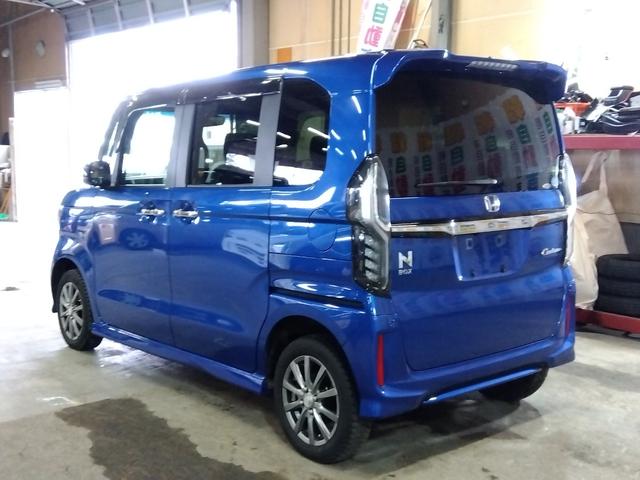 Ｎ－ＢＯＸカスタム Ｇ・ＥＸホンダセンシング　４ＷＤ　衝突軽減ブレーキ　片側パワースライドドア　ナビ＆ＴＶ　ブルートゥース　キーレスエントリー　ＥＴＣ　アイドリングストップ　ＬＥＤライト　バックモニター　スマートキー　車線逸脱防止　ＡＢＳ　ＥＳＣ（4枚目）