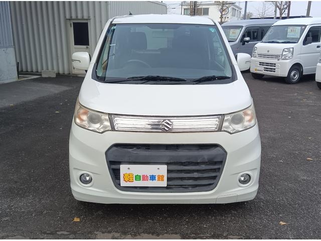 ワゴンＲスティングレー Ｔ　ターボ　４ＷＤ　バックカメラ　社外ナビＴＶ　ＥＴＣ　スマートキー　プッシュスタート　アイドリングストップ　ＨＩＤヘッドライト　純正アルミホイール　ＡＢＳ（2枚目）