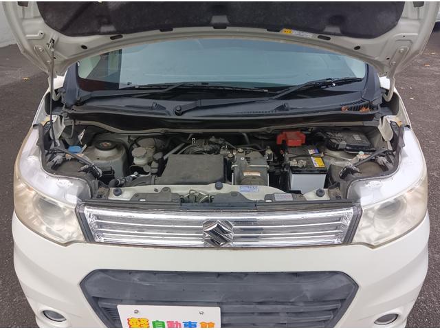 ワゴンＲスティングレー Ｔ　ターボ　４ＷＤ　バックカメラ　社外ナビＴＶ　ＥＴＣ　スマートキー　プッシュスタート　アイドリングストップ　ＨＩＤヘッドライト　純正アルミホイール　ＡＢＳ（23枚目）