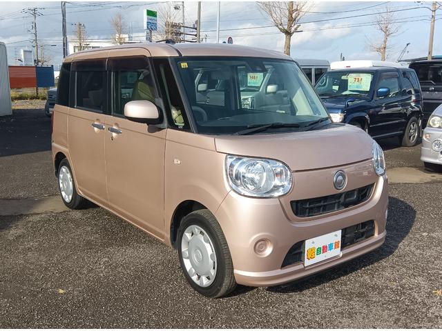 ムーヴキャンバス Ｘ　ＳＡＩＩ　４ＷＤ　衝突軽減ブレーキ　禁煙車　アイドリングストップ　スマートキー　プッシュスタート　ＣＤ　誤発進抑制装置　横滑り防止装置　ＡＢＳ（8枚目）