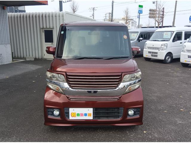 Ｎ－ＢＯＸカスタム Ｇ・ターボパッケージ　４ＷＤ　Ｂｌｕｅｔｏｏｔｈ　バックカメラ　純正ナビＴＶ　両側パワースライドドア　ＥＴＣ　スマートキー　エンジンスターター　横滑り防止装置　ミラーヒーター　ＡＢＳ　ＣＤ　ＤＶＤ　ＬＥＤヘッドライト（2枚目）