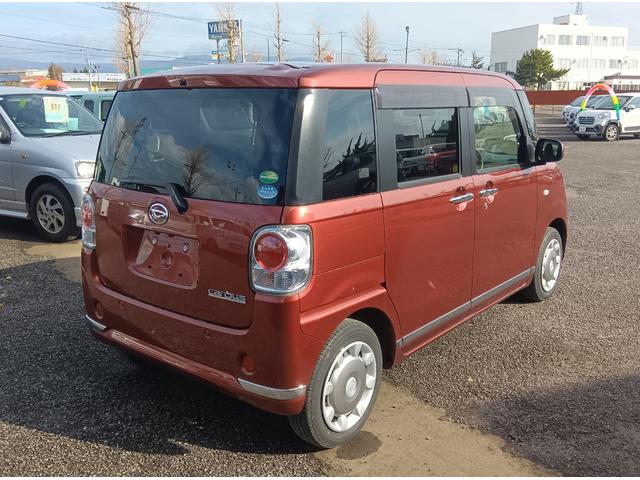 ムーヴキャンバス Ｘブラックインテリアリミテッド　ＳＡＩＩＩ　４ＷＤ　衝突軽減ブレーキ　ドライブレコーダー　両側パワースライドドア　禁煙車　スマートキー　アイドリングストップ　ＣＤ　ミラーヒーター　誤発進抑制装置　横滑り防止装置　ＡＢＳ　Ｗ・サイドエアバッグ（3枚目）