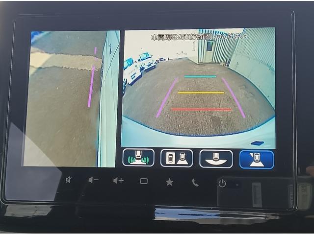 スペーシアカスタム ハイブリッドＸＳ　全方位モニター付純正ナビＴＶ　スズキコネクト　４ＷＤ　衝突軽減ブレーキ　Ｂｌｕｅｔｏｏｔｈ　バックカメラ　ドライブレコーダー　両側パワースライドドア　ＥＴＣ　シートヒーター　禁煙車　スマートキー（3枚目）