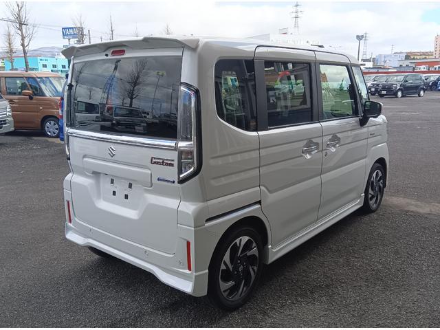 スペーシアカスタム ハイブリッドＸＳ　全方位モニター付純正ナビＴＶ　スズキコネクト　４ＷＤ　衝突軽減ブレーキ　Ｂｌｕｅｔｏｏｔｈ　バックカメラ　ドライブレコーダー　両側パワースライドドア　ＥＴＣ　シートヒーター　禁煙車　スマートキー（23枚目）