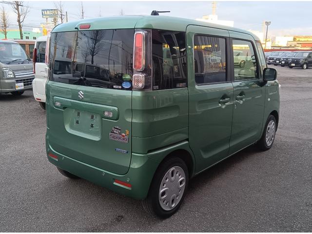 スペーシア ハイブリッドＸ　純正ナビＴＶ　４ＷＤ　衝突軽減ブレーキ　Ｂｌｕｅｔｏｏｔｈ　ドライブレコーダー　両側パワースライドドア　シートヒーター　ミラーヒーター　禁煙車　スマキー　ＣＤ　ＤＶＤ　誤発進抑制装置　障害物センサー（12枚目）