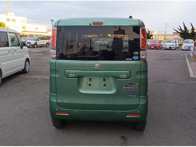 スペーシア ハイブリッドＸ　純正ナビＴＶ　４ＷＤ　衝突軽減ブレーキ　Ｂｌｕｅｔｏｏｔｈ　ドライブレコーダー　両側パワースライドドア　シートヒーター　ミラーヒーター　禁煙車　スマキー　ＣＤ　ＤＶＤ　誤発進抑制装置　障害物センサー（15枚目）