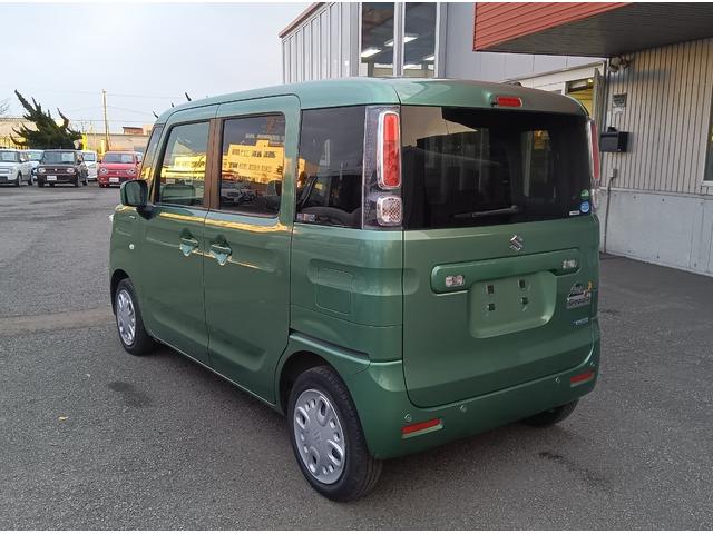 スペーシア ハイブリッドＸ　純正ナビＴＶ　４ＷＤ　衝突軽減ブレーキ　Ｂｌｕｅｔｏｏｔｈ　ドライブレコーダー　両側パワースライドドア　シートヒーター　ミラーヒーター　禁煙車　スマキー　ＣＤ　ＤＶＤ　誤発進抑制装置　障害物センサー（17枚目）