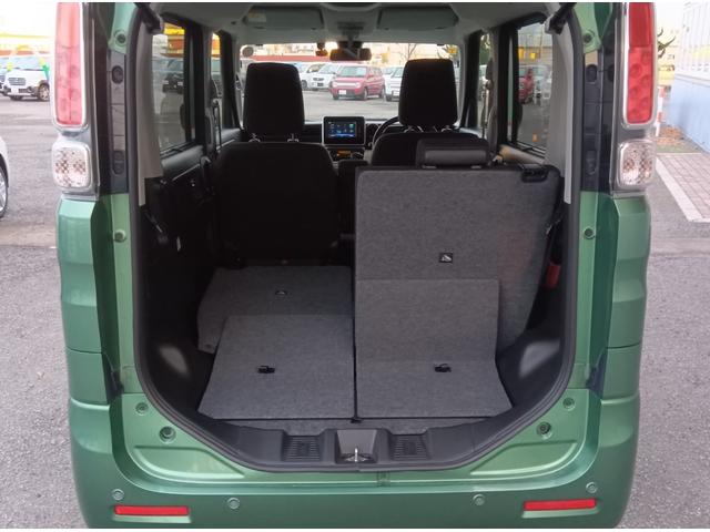 スペーシア ハイブリッドＸ　純正ナビＴＶ　４ＷＤ　衝突軽減ブレーキ　Ｂｌｕｅｔｏｏｔｈ　ドライブレコーダー　両側パワースライドドア　シートヒーター　ミラーヒーター　禁煙車　スマキー　ＣＤ　ＤＶＤ　誤発進抑制装置　障害物センサー（19枚目）