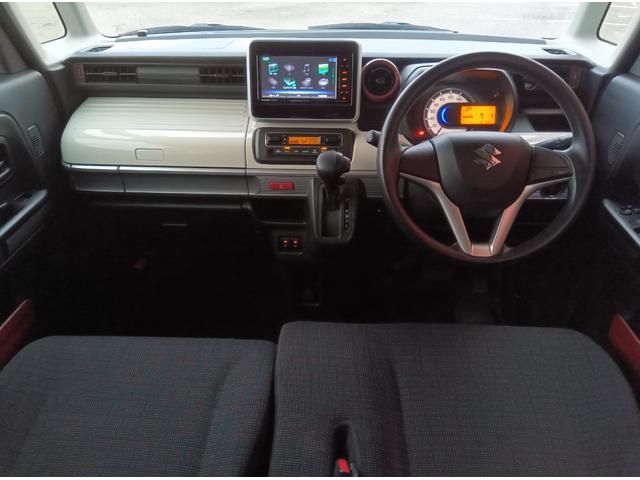 スペーシア ハイブリッドＸ　純正ナビＴＶ　４ＷＤ　衝突軽減ブレーキ　Ｂｌｕｅｔｏｏｔｈ　ドライブレコーダー　両側パワースライドドア　シートヒーター　ミラーヒーター　禁煙車　スマキー　ＣＤ　ＤＶＤ　誤発進抑制装置　障害物センサー（24枚目）