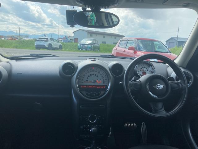 MINI クーパーS クロスオーバー オール4 4WD アルミホイール フォグランプ クリアランスソナー パドルシフト CD プッシュ式スタート ドライブレコーダー(12枚目)