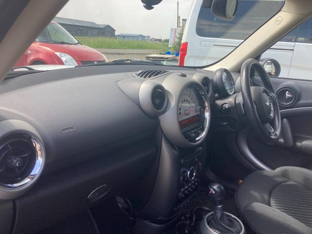 MINI クーパーS クロスオーバー オール4 4WD アルミホイール フォグランプ クリアランスソナー パドルシフト CD プッシュ式スタート ドライブレコーダー(14枚目)