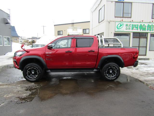 X 4WD JAOSリフトアップコイル/リヤブロック ビルシュタイン バーフェン TRDグリル バンパーカバー 荷台ロールバー ベッドライナー 前後カメラ ナビTV/BT エンジンスターター 前後ドラレコ(45枚目)