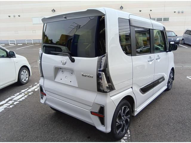 タント カスタムＸ　衝突軽減ブレーキ　Ｂｌｕｅｔｏｏｔｈ　バックカメラ　ドライブレコーダー　社外ナビ・ＴＶ　両側パワースライドドア　アイドリングＳＴＯＰ　スマートキー　横滑り防止装置　ＬＥＤヘッドライト　純正アルミ（2枚目）