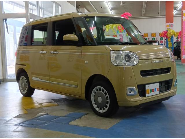 ムーヴキャンバス セオリーＧ　届出済未使用車　４ＷＤ　衝突軽減ブレーキ　バックカメラ　両側パワースライド　シートヒーター　横滑り防止装置　ＬＥＤヘッドライト　スマートキー（8枚目）