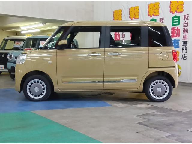 ムーヴキャンバス セオリーＧ　届出済未使用車　４ＷＤ　衝突軽減ブレーキ　バックカメラ　両側パワースライド　シートヒーター　横滑り防止装置　ＬＥＤヘッドライト　スマートキー（11枚目）