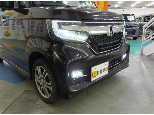 N-BOXカスタム G・EXホンダセンシング 4WD 衝突軽減ブレーキ Bluetooth バックカメラ 純正ナビTV 片側パワースライド ETC シートヒーター LEDヘッドライト 横滑り防止装置 スマートキー(44枚目)