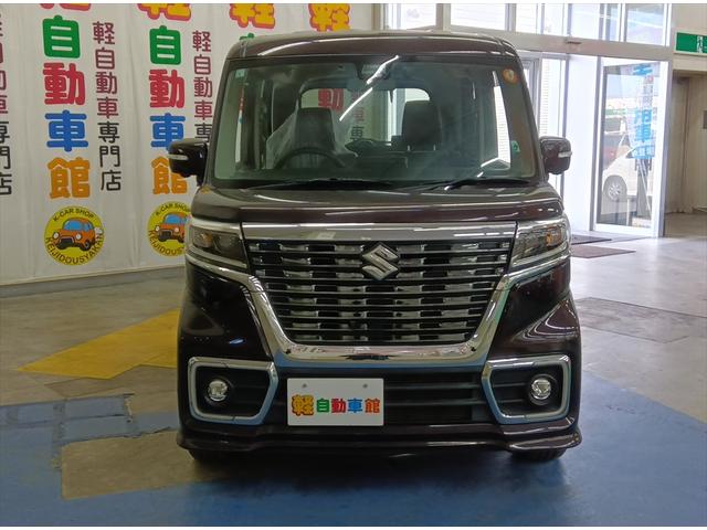 スペーシアカスタム ハイブリッドＸＳターボ　４ＷＤ　衝突軽減ブレーキ　両側パワースライド　シートヒーター　横滑り防止装置　ＬＥＤヘッドライト　スマートキー（9枚目）