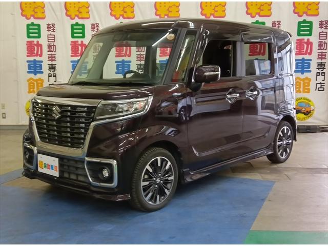 スペーシアカスタム ハイブリッドＸＳターボ　４ＷＤ　衝突軽減ブレーキ　両側パワースライド　シートヒーター　横滑り防止装置　ＬＥＤヘッドライト　スマートキー（10枚目）