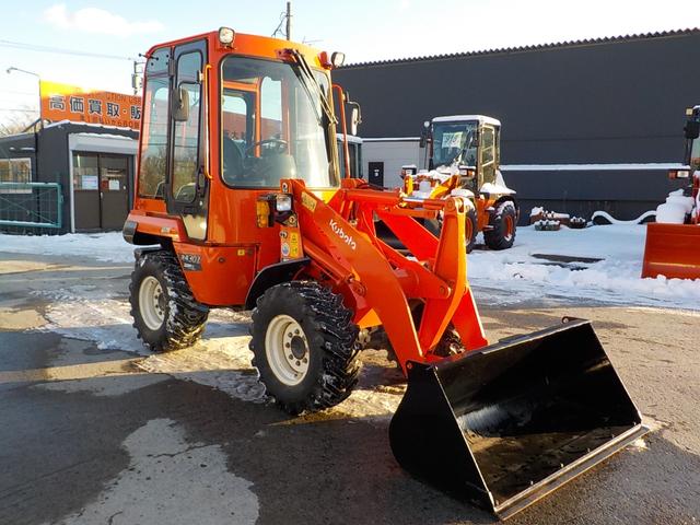 日本 クボタ　ホイールローダー　Ｒ４３０Ｚ　◆平成２５年式◆０．４立米◆クボタタイヤショベル◆バケット幅１５８ｃｍ◆排気量１６５０ｃｃ◆使用時間９６０ＨＲ◆普通免許で運転可◆（5枚目）