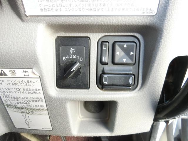 キャンター 全低床ダンプ　カスタム　３ｔ　Ｆ５　内寸　長さ３０５ｃｍ　幅１５９ｃｍ　高さ３７ｃｍ　フルセグメモリーナビ　レーンアシスト　キーレス　ＣＤ　ＵＳＢ　Ｂｌｕｅｔｏｏｔｈ　メッキバンパーグリルコーナーパネルサイドミラー（55枚目）