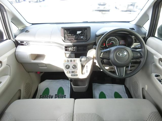 ムーヴ Ｌ　ＳＡＩＩＩ　４ＷＤ　ワンオーナー　ＥＴＣ　クリアランスソナー　衝突被害軽減システム　オートマチックハイビーム　キーレスエントリー　アイドリングストップ　電動格納ミラー　シートヒーター　ベンチシート　ＣＶＴ（2枚目）