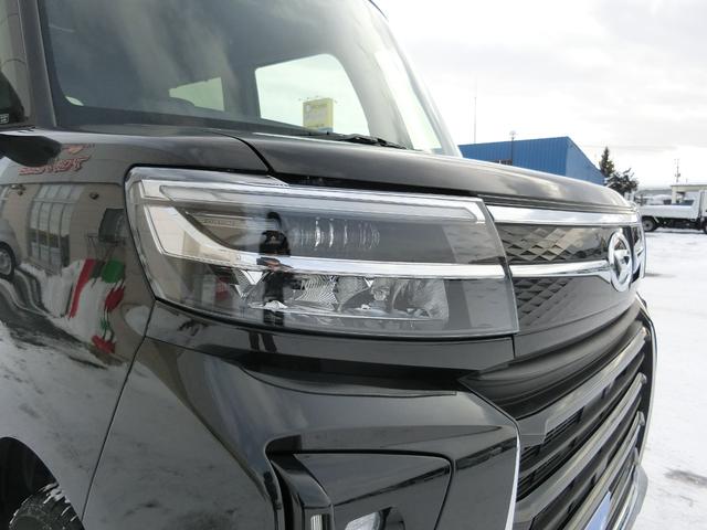 タント カスタムＸ　４ＷＤ　両側電動スライドドア　クリアランスソナー　衝突被害軽減システム　オートライト　ＬＥＤヘッドフォグランプ　サイドエアバッグ　スマートキー　ブレーキホールド　シートヒーター　ベンチシート（36枚目）