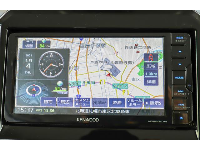 ハイブリッドMZ 4WD 社外ナビ ワンセグ バックカメラ ETC 衝突軽減サポート Iストップ グリップコントロール ダウンヒルアシスト クルコン レーンキープ リアセンサー シートH LED 純正AW 夏冬タイヤ(9枚目)