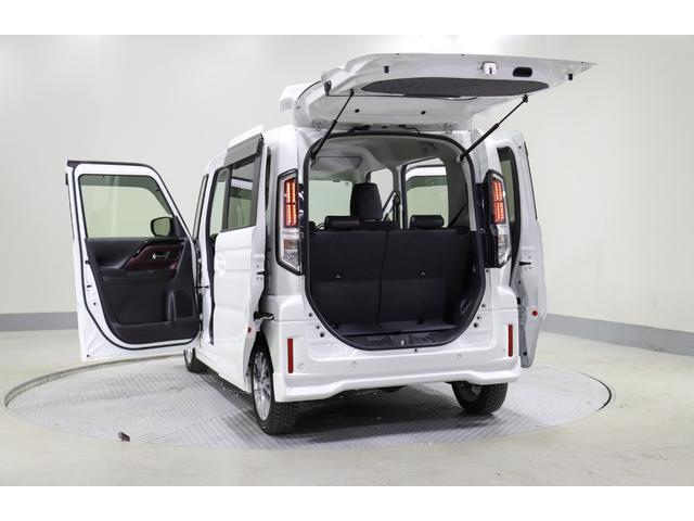 スペーシアカスタム ハイブリッドGS 4WD レンタアップ 社外ナビ フルセグTV ETC 衝突軽減サポート Iストップ 片側パワスラ シートH Hミラー ステコン クルコン ブレーキH レーンアシスト コーナーセンサー LED 純正AW(25枚目)