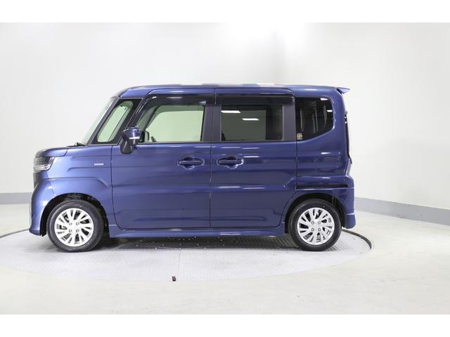 スペーシアカスタム ハイブリッドGS 4WD レンタアップ 社外ナビ フルセグTV ETC 衝突軽減サポート Iストップ 片側パワスラ シートH Hミラー ステコン クルコン ブレーキH レーンアシスト コーナーセンサー LED 純正AW(15枚目)