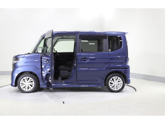 スペーシアカスタム ハイブリッドGS 4WD レンタアップ 社外ナビ フルセグTV ETC 衝突軽減サポート Iストップ 片側パワスラ シートH Hミラー ステコン クルコン ブレーキH レーンアシスト コーナーセンサー LED 純正AW(16枚目)