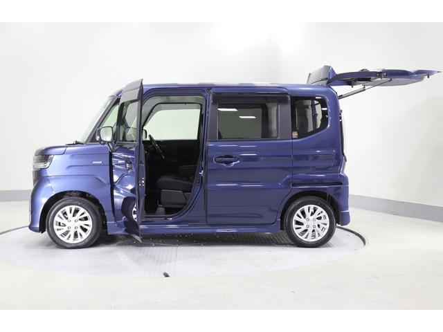 スペーシアカスタム ハイブリッドGS 4WD レンタアップ 社外ナビ フルセグTV ETC 衝突軽減サポート Iストップ 片側パワスラ シートH Hミラー ステコン クルコン ブレーキH レーンアシスト コーナーセンサー LED 純正AW(19枚目)