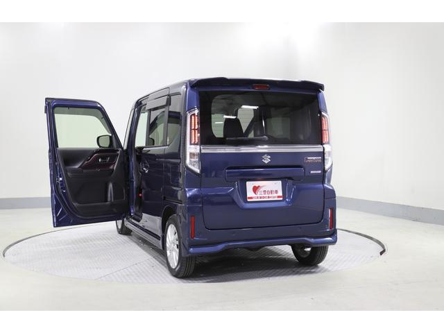 スペーシアカスタム ハイブリッドGS 4WD レンタアップ 社外ナビ フルセグTV ETC 衝突軽減サポート Iストップ 片側パワスラ シートH Hミラー ステコン クルコン ブレーキH レーンアシスト コーナーセンサー LED 純正AW(23枚目)