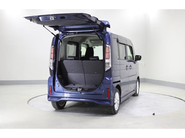 スペーシアカスタム ハイブリッドGS 4WD レンタアップ 社外ナビ フルセグTV ETC 衝突軽減サポート Iストップ 片側パワスラ シートH Hミラー ステコン クルコン ブレーキH レーンアシスト コーナーセンサー LED 純正AW(41枚目)