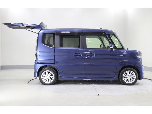 スペーシアカスタム ハイブリッドGS 4WD レンタアップ 社外ナビ フルセグTV ETC 衝突軽減サポート Iストップ 片側パワスラ シートH Hミラー ステコン クルコン ブレーキH レーンアシスト コーナーセンサー LED 純正AW(47枚目)
