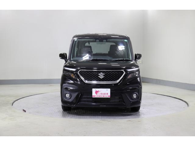 ソリオバンディット ハイブリッドMV 4WD レンタアップ 社外ナビ バックカメラ ETC 両側パワスラ 衝突軽減サポート Iストップ レーンアシスト Hミラー シートH ステコン クルコン コーナーセンサー LED 純正AW(7枚目)