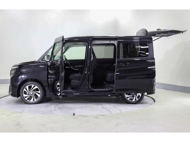 ソリオバンディット ハイブリッドMV 4WD レンタアップ 社外ナビ バックカメラ ETC 両側パワスラ 衝突軽減サポート Iストップ レーンアシスト Hミラー シートH ステコン クルコン コーナーセンサー LED 純正AW(18枚目)