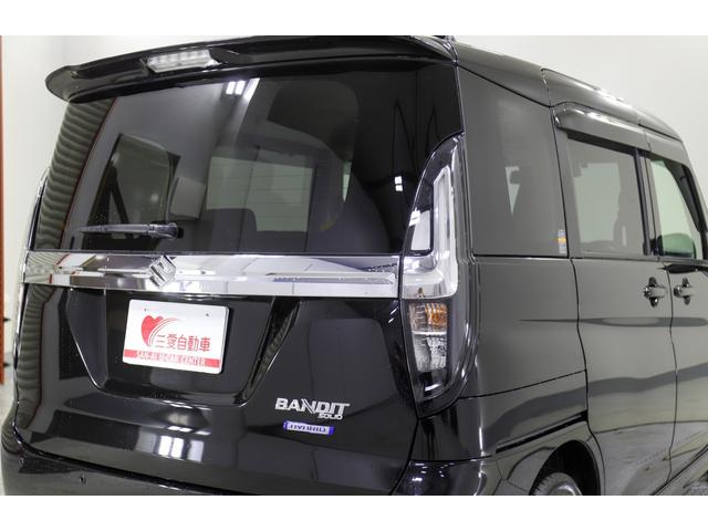ソリオバンディット ハイブリッドMV 4WD レンタアップ 社外ナビ バックカメラ ETC 両側パワスラ 衝突軽減サポート Iストップ レーンアシスト Hミラー シートH ステコン クルコン コーナーセンサー LED 純正AW(52枚目)