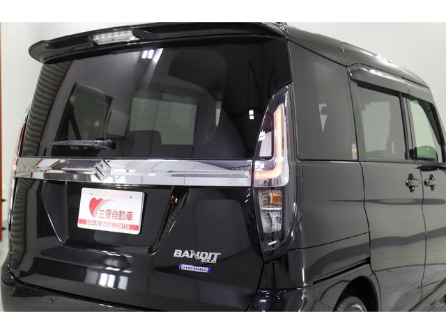 ソリオバンディット ハイブリッドMV 4WD レンタアップ 社外ナビ バックカメラ ETC 両側パワスラ 衝突軽減サポート Iストップ レーンアシスト Hミラー シートH ステコン クルコン コーナーセンサー LED 純正AW(53枚目)