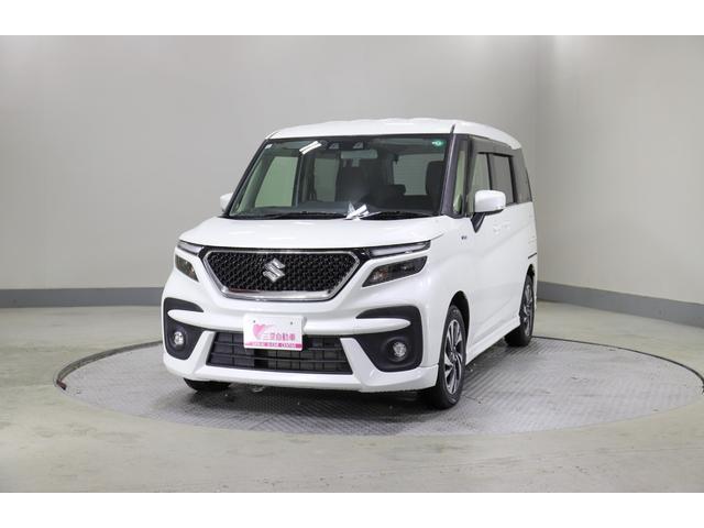 ソリオバンディット ハイブリッドMV 4WD レンタアップ 社外ナビ バックカメラ ETC 両側パワスラ 衝突軽減サポート Iストップ レーンアシスト Hミラー シートH ステコン クルコン コーナーセンサー LED 純正AW(11枚目)