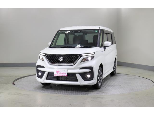 ソリオバンディット ハイブリッドMV 4WD レンタアップ 社外ナビ バックカメラ ETC 両側パワスラ 衝突軽減サポート Iストップ レーンアシスト Hミラー シートH ステコン クルコン コーナーセンサー LED 純正AW(14枚目)