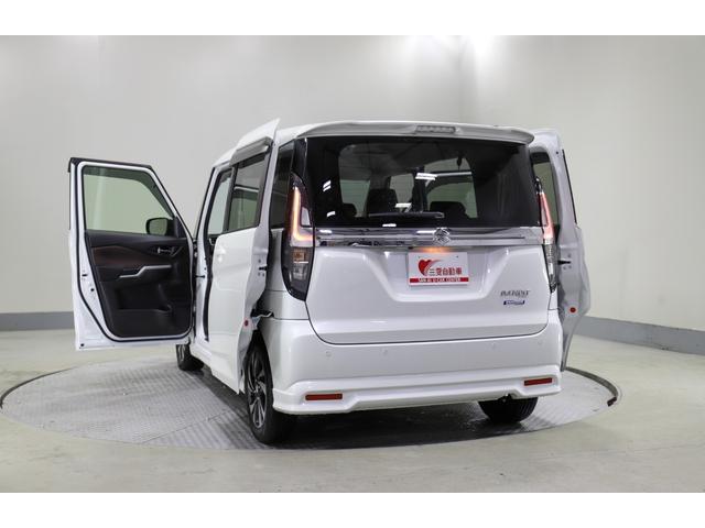 ソリオバンディット ハイブリッドMV 4WD レンタアップ 社外ナビ バックカメラ ETC 両側パワスラ 衝突軽減サポート Iストップ レーンアシスト Hミラー シートH ステコン クルコン コーナーセンサー LED 純正AW(24枚目)