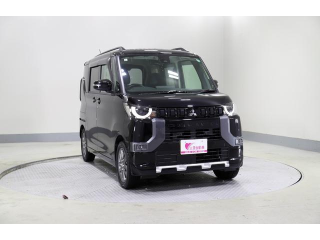 デリカミニ Ｇ　プレミアム　４ＷＤ　レンタアップ　社外ナビ　Ｂカメラ　両側パワスラ　ＥＴＣ　衝突軽減サポート　Ｉストップ　ステコン　クルコン　ハンドルＨ　シートＨ　ブレーキＨ　ダウンヒルアシスト　レーンアシスト　純正ＡＷ（5枚目）