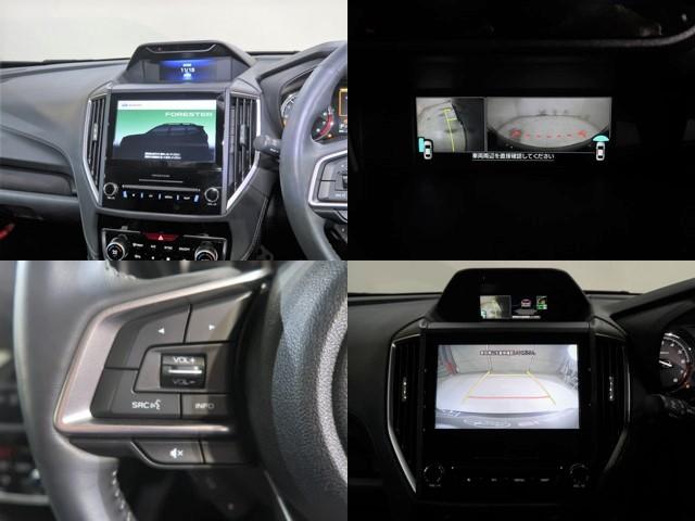 フォレスター スポーツ　８インチＳＤナビ　フロントカメラ　サイドカメラ　バックカメラ　純正ドライブレコーダー　ＥＴＣ（10枚目）