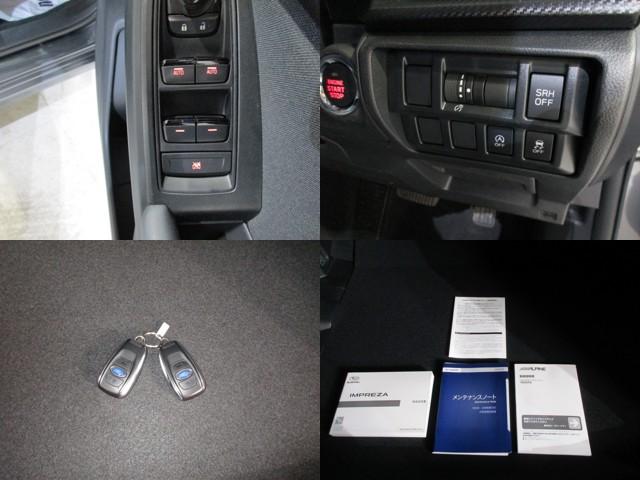 インプレッサスポーツ １．６ｉ－Ｌ　ＥｙｅＳｉｇｈｔ　７インチＳＤナビ　ドアバイザー　トノカバー　スマートキー（14枚目）
