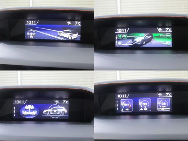 �ԗ��̂��܂��܂ȏ����U�D�R�C���`�̑�^�f�B�X�v���C�ɕ\���B�^�]���ł����F���₷���A���𒼊��I�ɔc���ł��܂��B