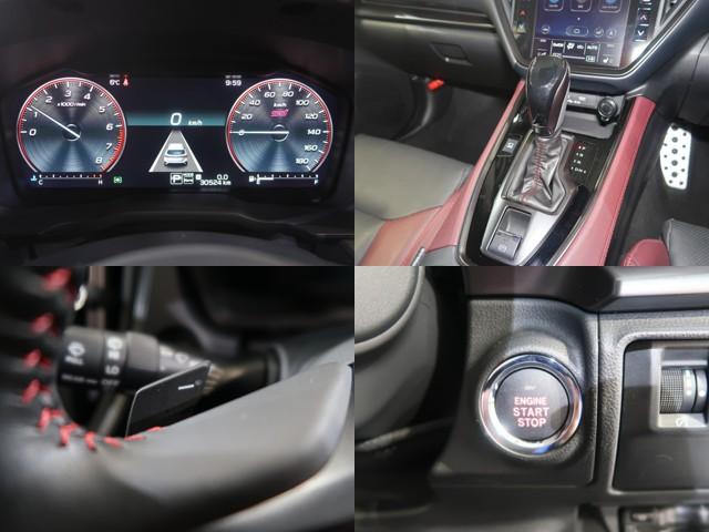 レヴォーグ STI Sport EX EyeSight X搭載車 アイサイトX 純正ドライブレコーダー 純正エンジンスターター ETC 夏・冬タイヤ(10枚目)