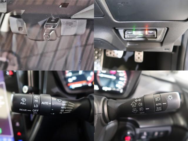 レヴォーグ STI Sport EX EyeSight X搭載車 アイサイトX 純正ドライブレコーダー 純正エンジンスターター ETC 夏・冬タイヤ(12枚目)