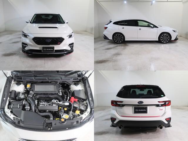 レヴォーグ ＳＴＩ　Ｓｐｏｒｔ　ＥＸ　ＥｙｅＳｉｇｈｔ　Ｘ搭載車　アイサイトＸ　フルエアロ　ＥＴＣ　純正エンジンスターター　フロントカメラ　サイドカメラ　バックカメラ　夏・冬タイヤホイールセット（3枚目）